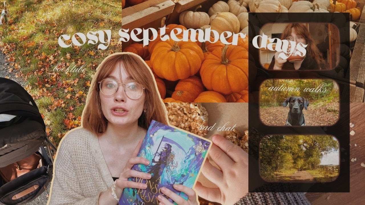 AUTUMN DAY IN THE LIFE | book-talk | fall walks 🍂🍂