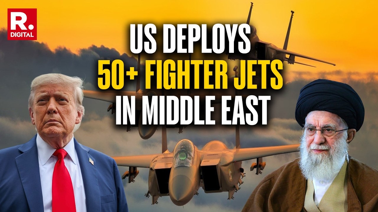 US-Iran Tensions: US Deploys 50+ Fighter Jets, Including F-35 And F-16s In Middle East