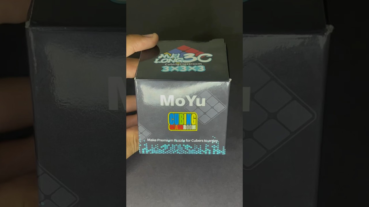 Unboxing MoYu MeiLong 3x3x3 #rubikscube #moyu