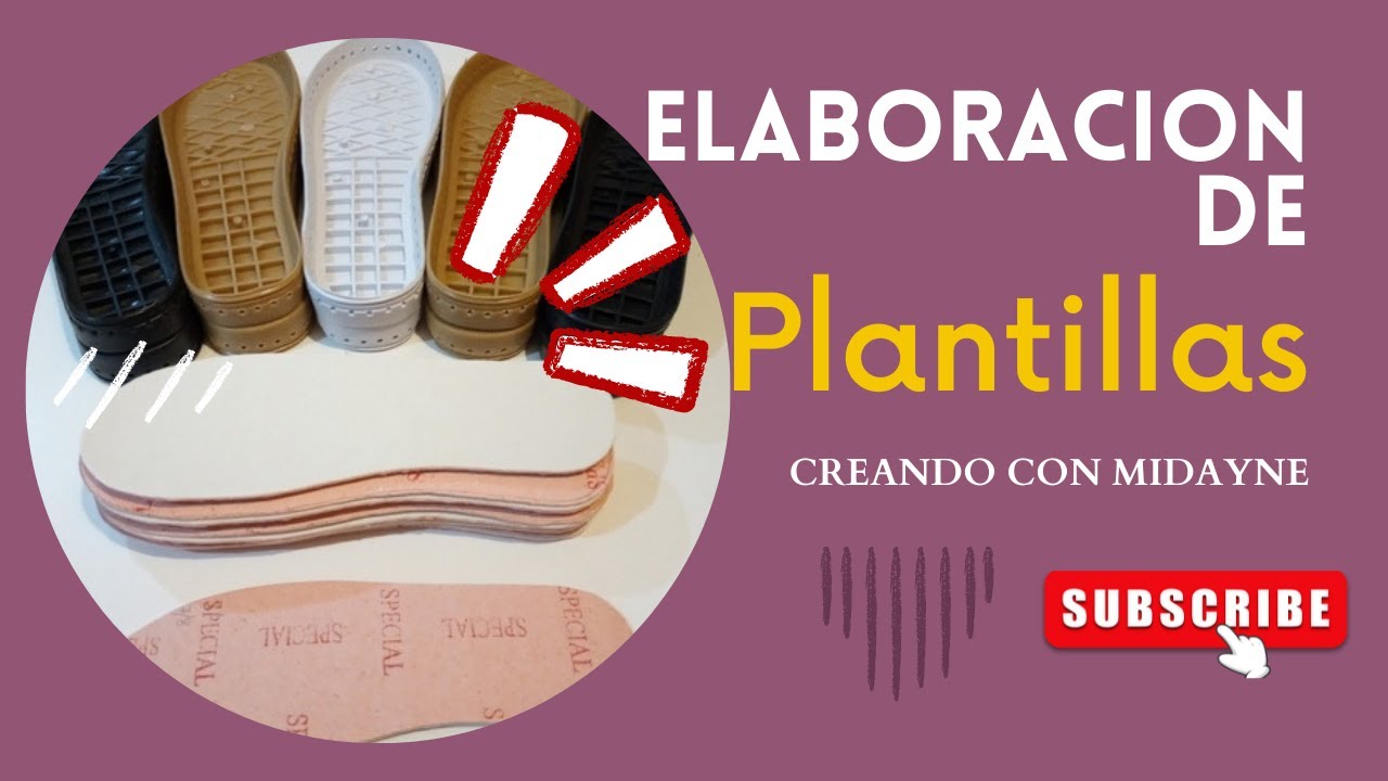 Como hacer plantillas de sandalias desde cero.