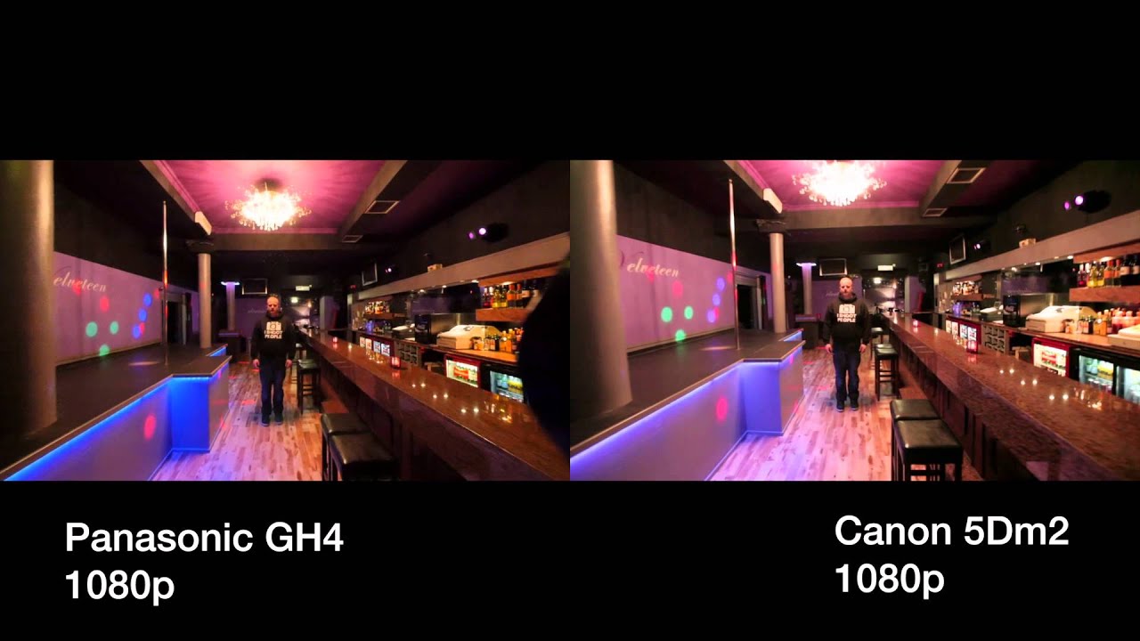 High ISO Video Test, Panasonic GH4 vs Canon 5Dii vs GoPro Hero 4
