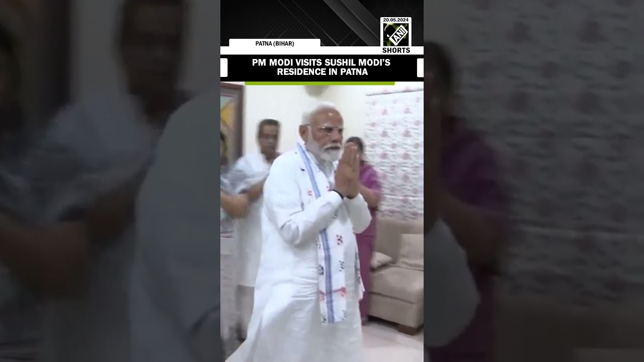 PM Modi visits former Bihar Dy CM Sushil Modi&rsquo;s residence to pay respect