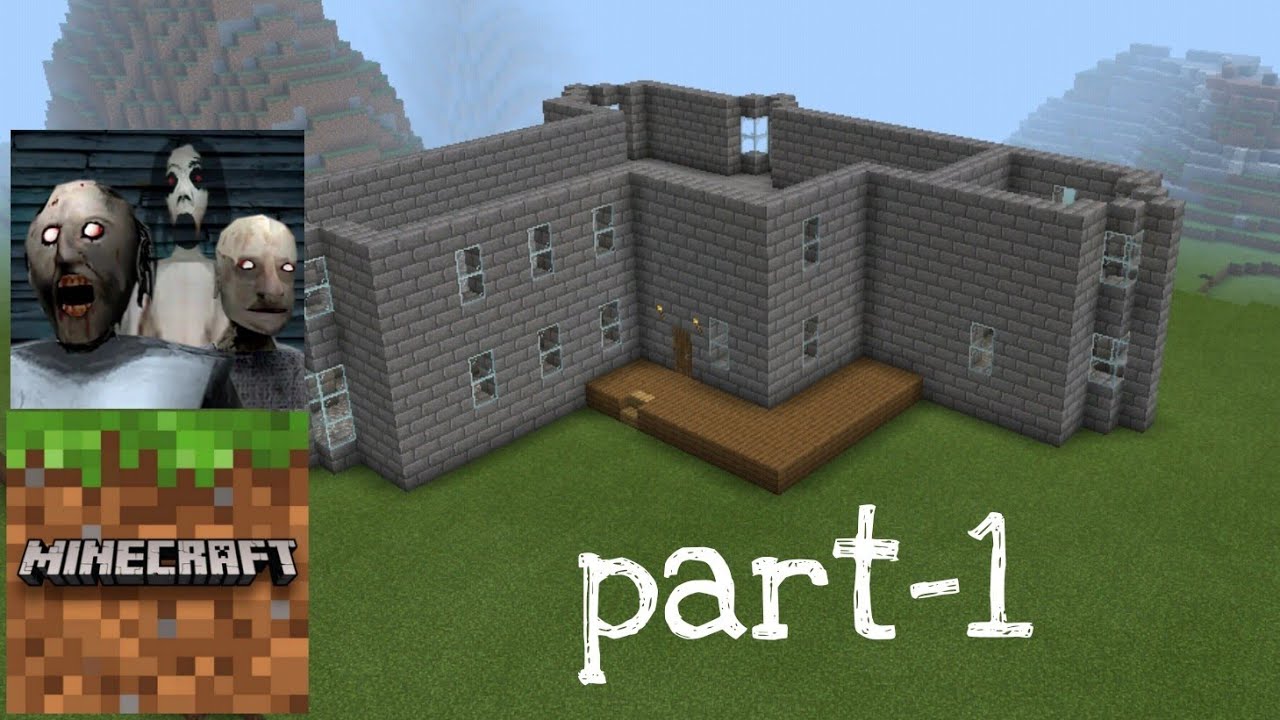 how to make granny 3 house in minecraft | Granny 3 House In Minecraft  part-1