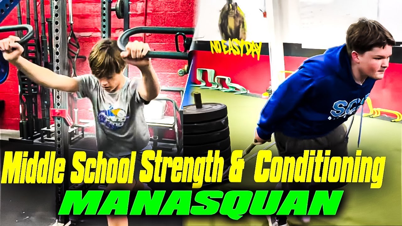Middle School Strength & Speed Training 🏆 Manasquan Underground Strength Gym 💪
