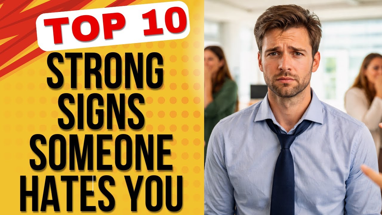 Signs Someone HATES  You