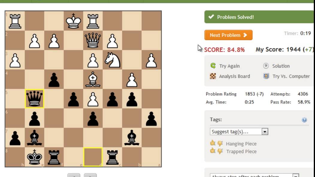 Chess Tactics: Practical Signals Training!