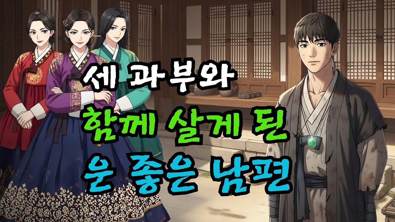세 과부와 함께 살게 되면서 힘들 줄 알았던 운 좋은 왕서방… 뜻밖의 행운이 찾아왔다!