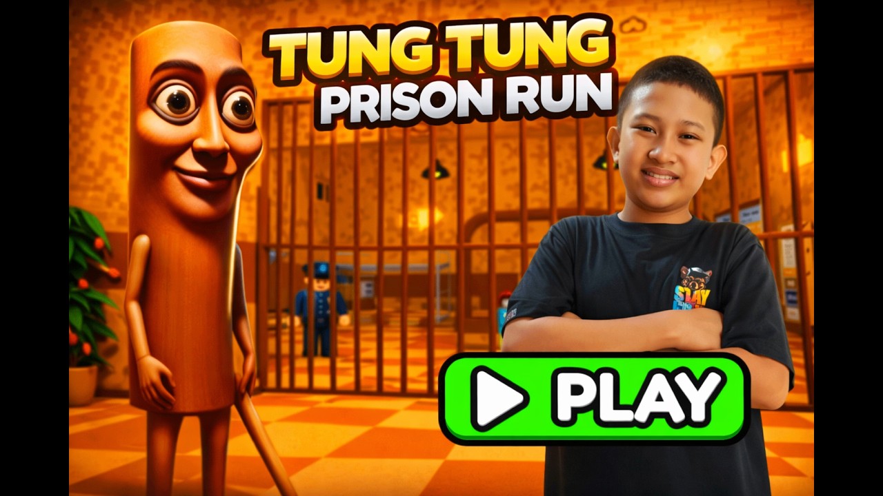 ANG SAYA IBA'T IBA  NAGING CHARACTER KO. HAHAHA. TUNG TUNG PRISON RUN ROBLOX |