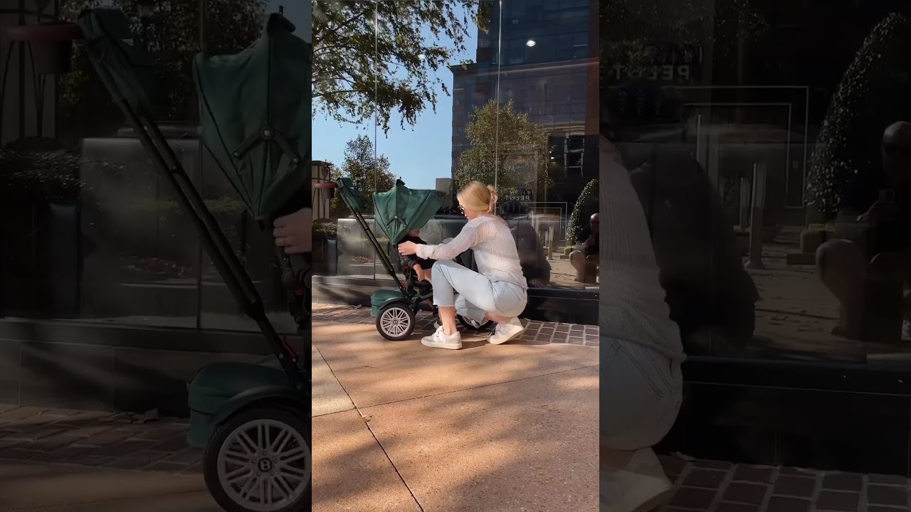 The Bentley Trike is a MUST for all parents 🏁 #shorts #Bentley #stroller #parenting #toddler