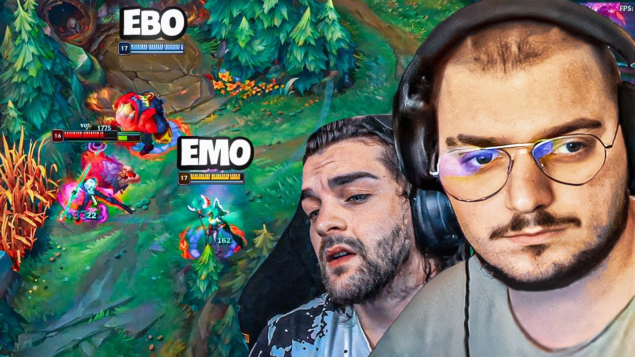 3 KAMERALI KAFAYI YEDİRTEN MAÇ | EKİPLE LOL @Ebonivon