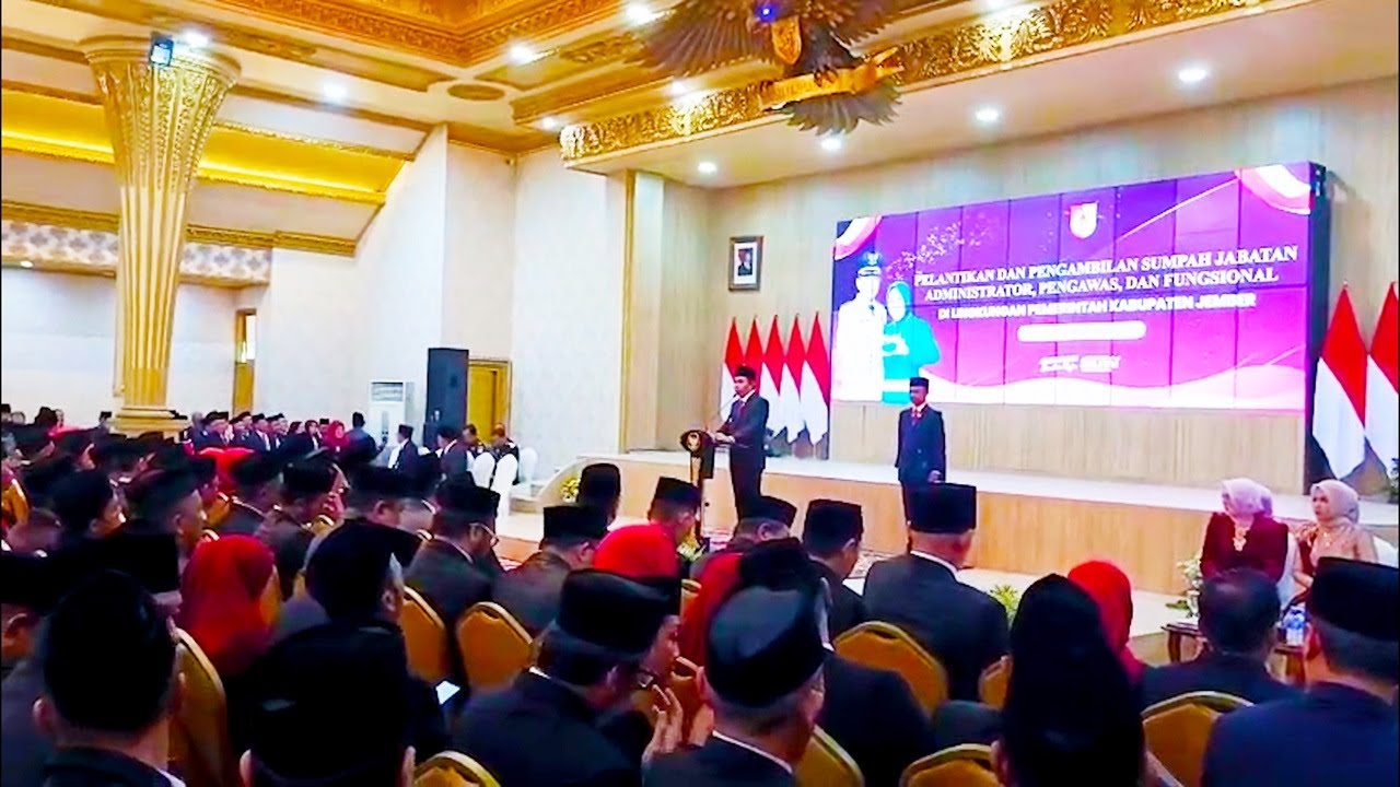 Mutasi 352 Pejabat Pemkab Jember, Bupati Fawait Larang Pejabat Bergaya Hedon - Radar Jember