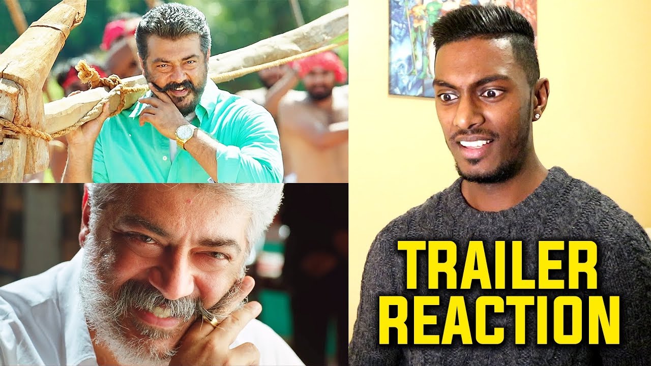 Viswasam Trailer Reaction & Review | Ajith Kumar | PESH Entertainment