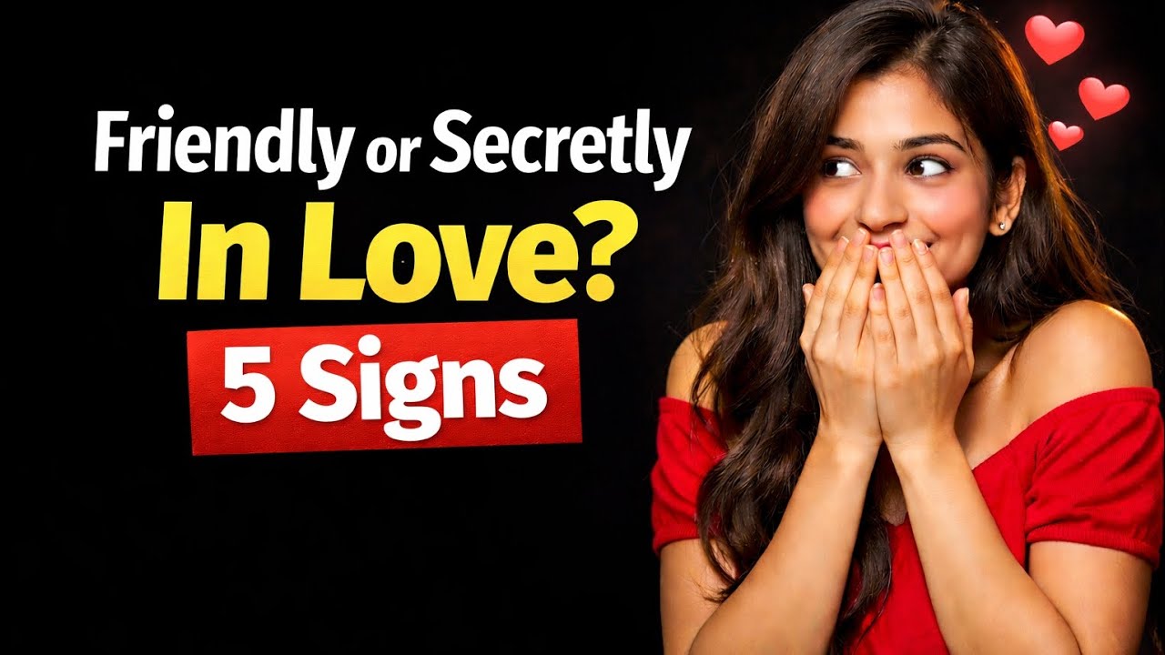 Is She Just Friendly… or Secretly In Love With You? |  She loves you |How to impress her .