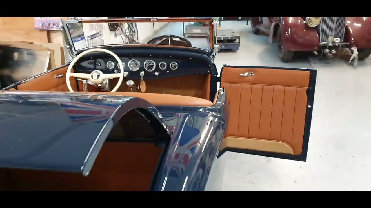 full interior on 32 ford roadster