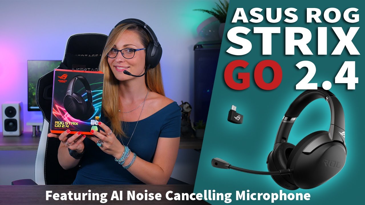 The AI Noise Cancelling Microphone that works... without an RTX GPU! - ASUS ROG Strix Go 2.4 review