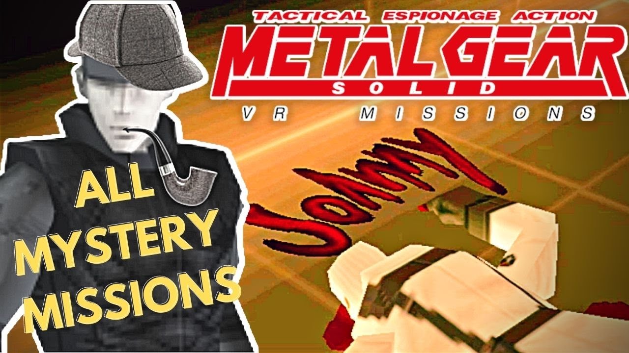 METAL GEAR SOLID VR : MYSTERY SOLVED !