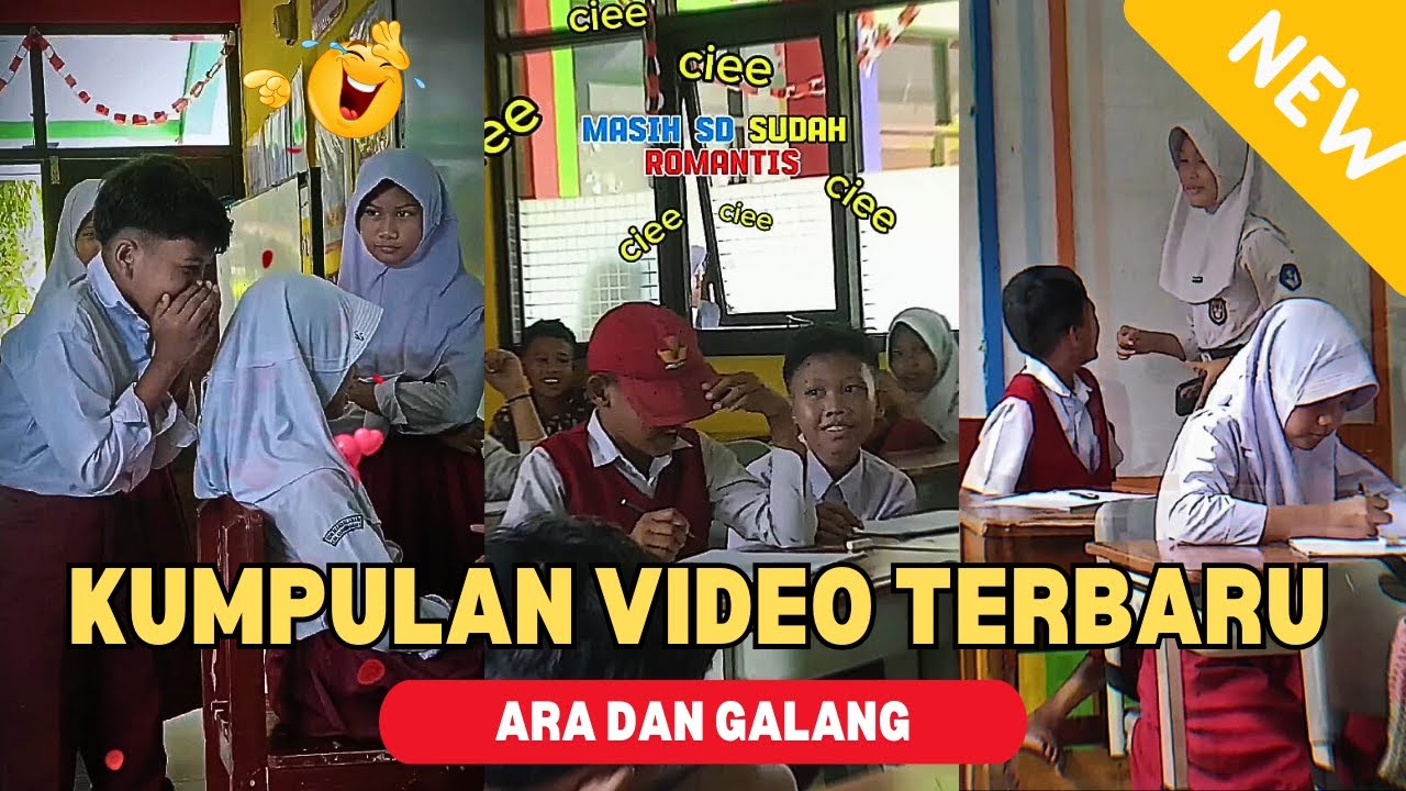 KUMPULAN VIDEO TERBARU 💖✨ARA DAN GALANG FULL ROMANTIS 💖 #ara #aradangalang