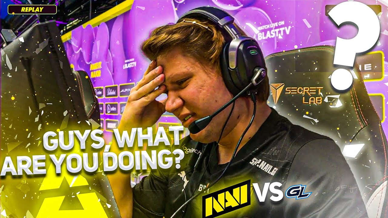 s1mple talks to b1t! TeamSpeak NaVi vs GamerLegion - BLAST Paris Major 2023