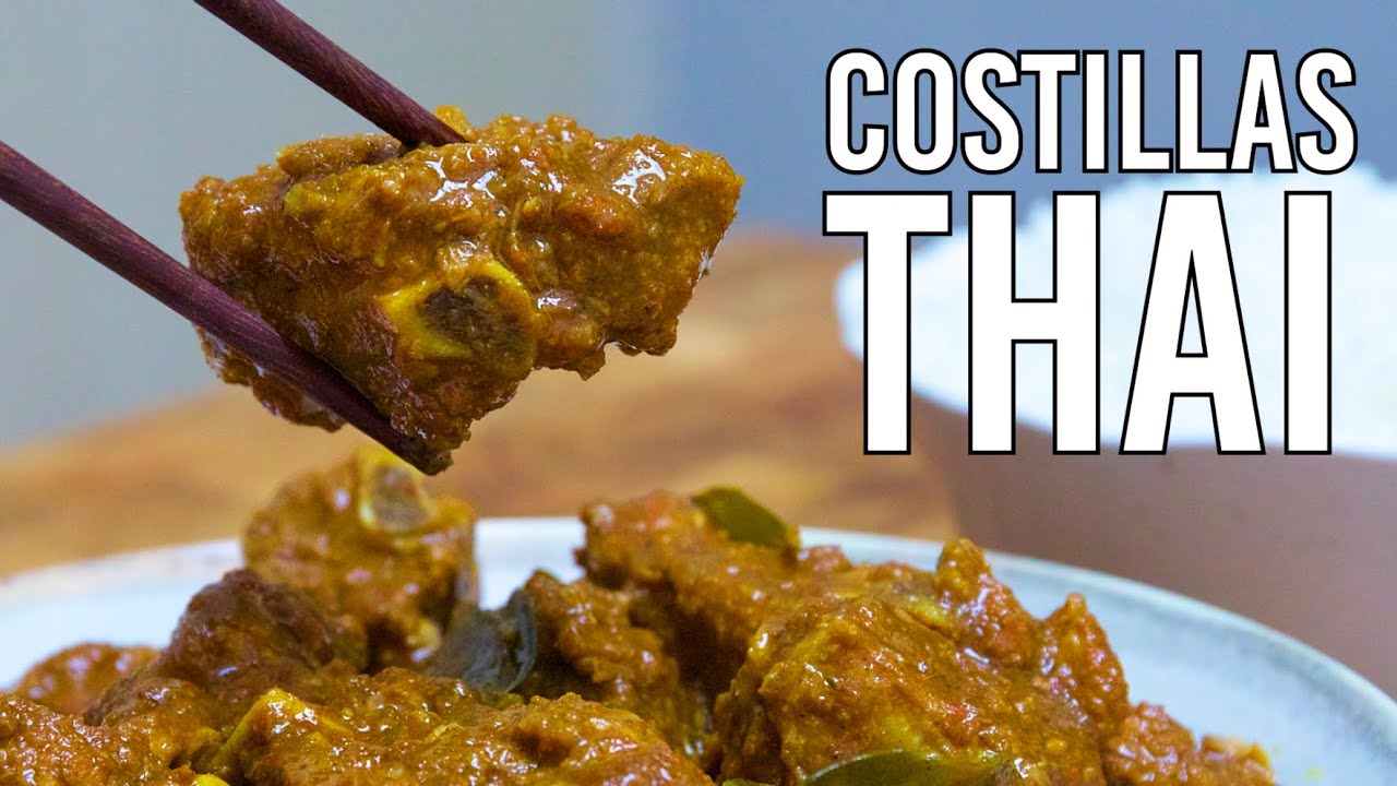 El guiso más potente del mundo (curry rojo tailandés)