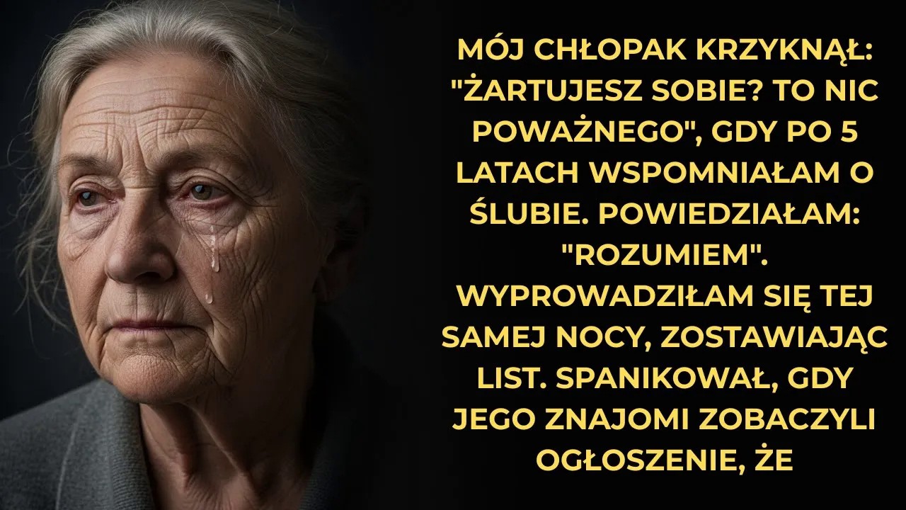 Mój Chłopak Krzyknął: 