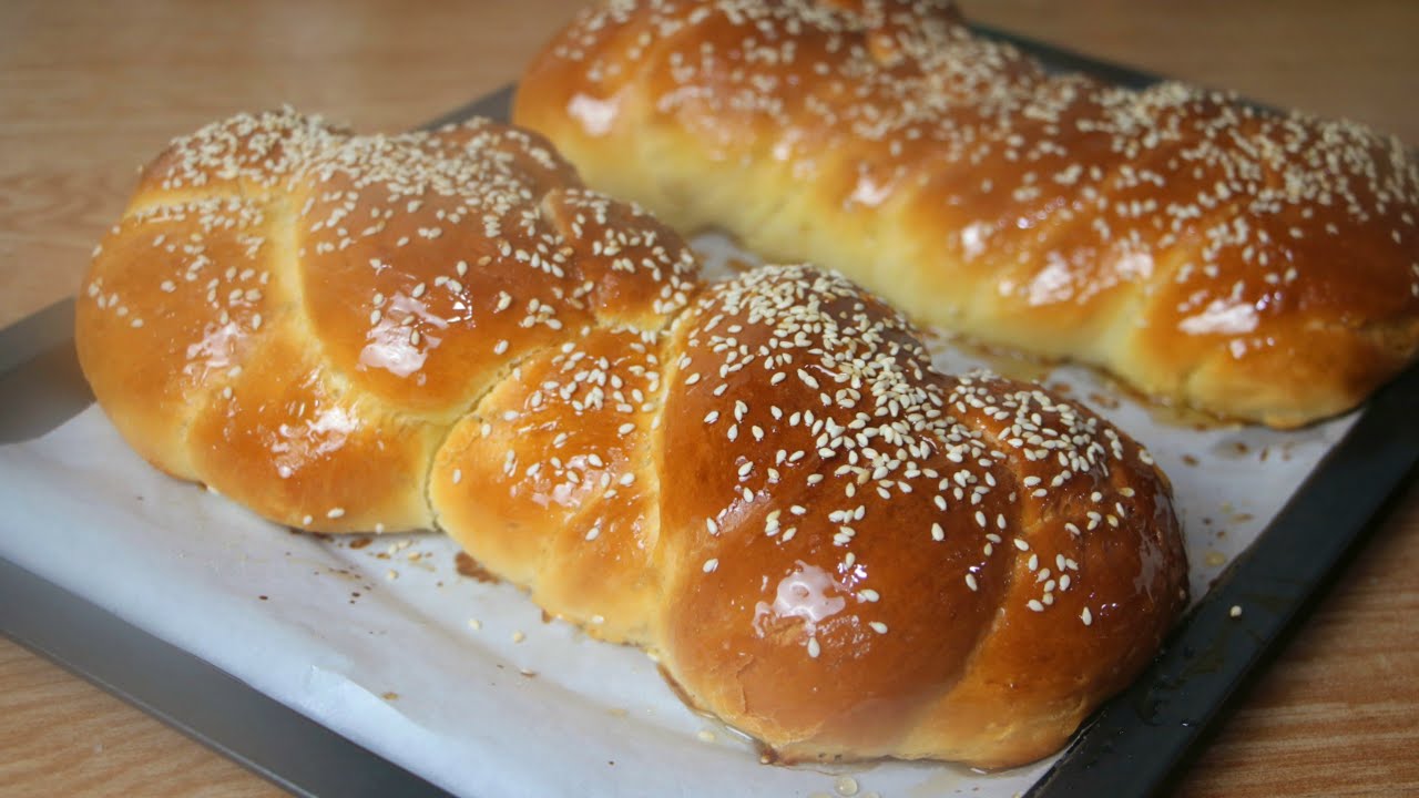 Soft Challah Bread with Milk | Easy Braided Buns
