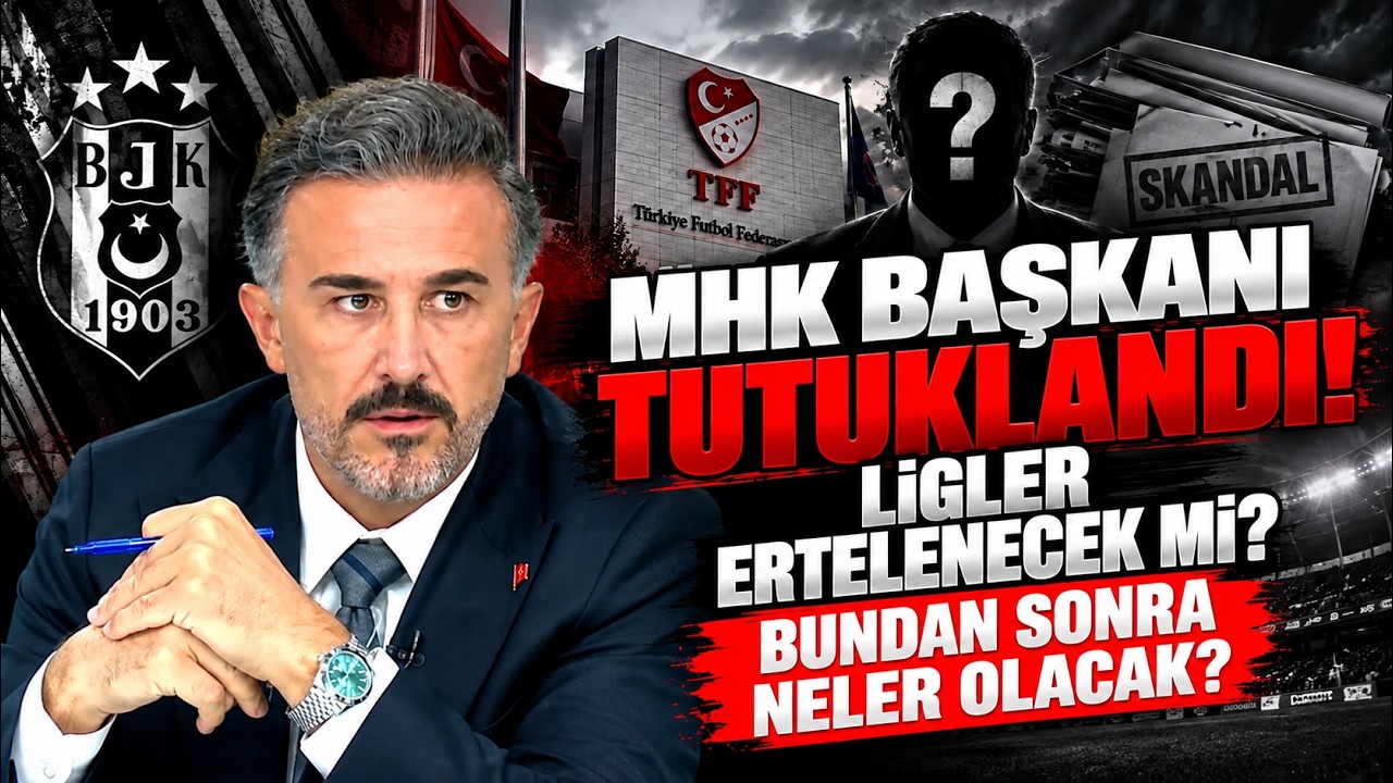 MHK başkanı tutuklandı! Ligler ertelenecek mi? Bundan sonra neler olacak? | B&uuml;lent Uslu | #beşiktaş 