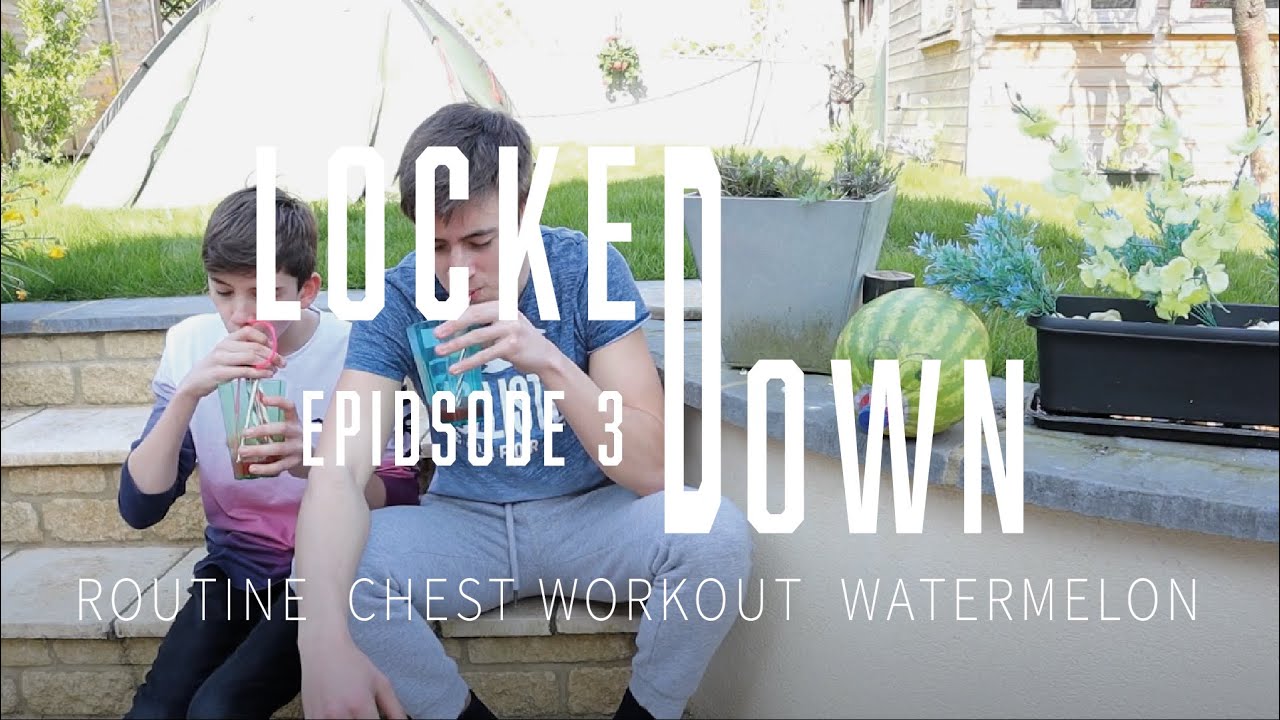 I tried OFFICIALTHENX home chest workout | Locked Down Ep.3