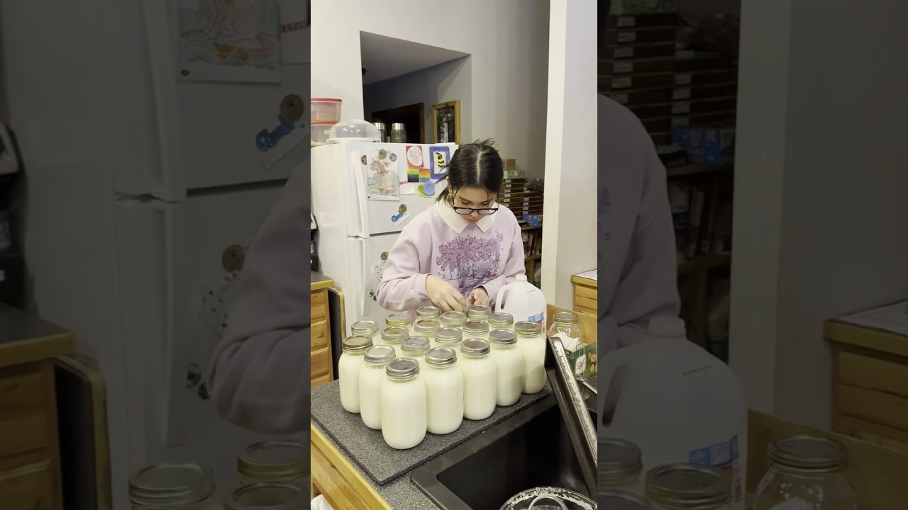 Water Bath Canned Milk