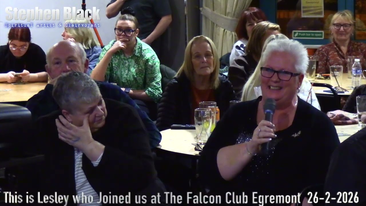 This is Lesley who Joined us at The Falcon Club Egremont  26 2 2026