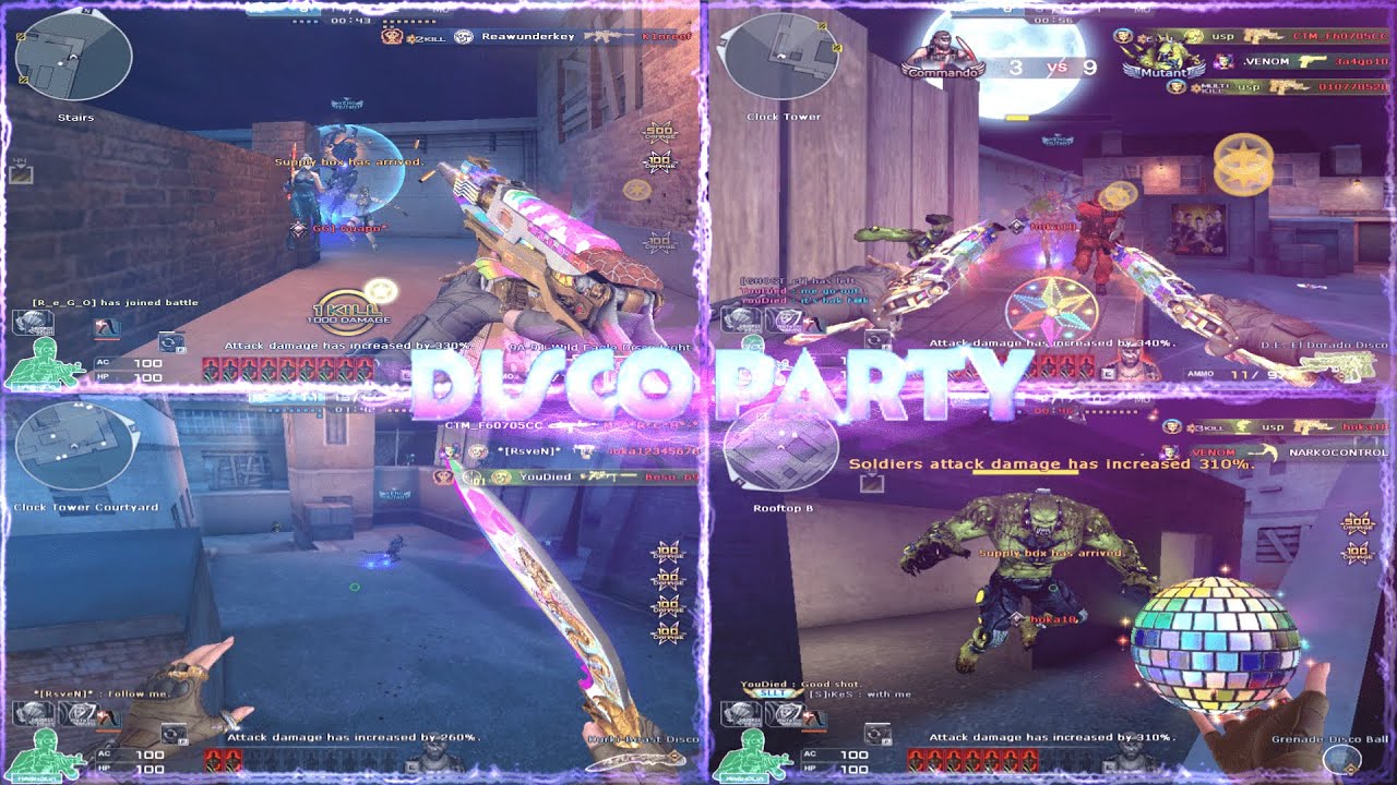 CrossFire West: Disco VIP Weapon Set - Hero Mode X Gameplay