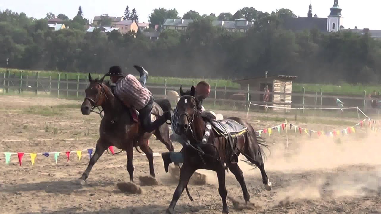 Kaskaderka konna - Apolinarski Group - Kurozwęki 2015