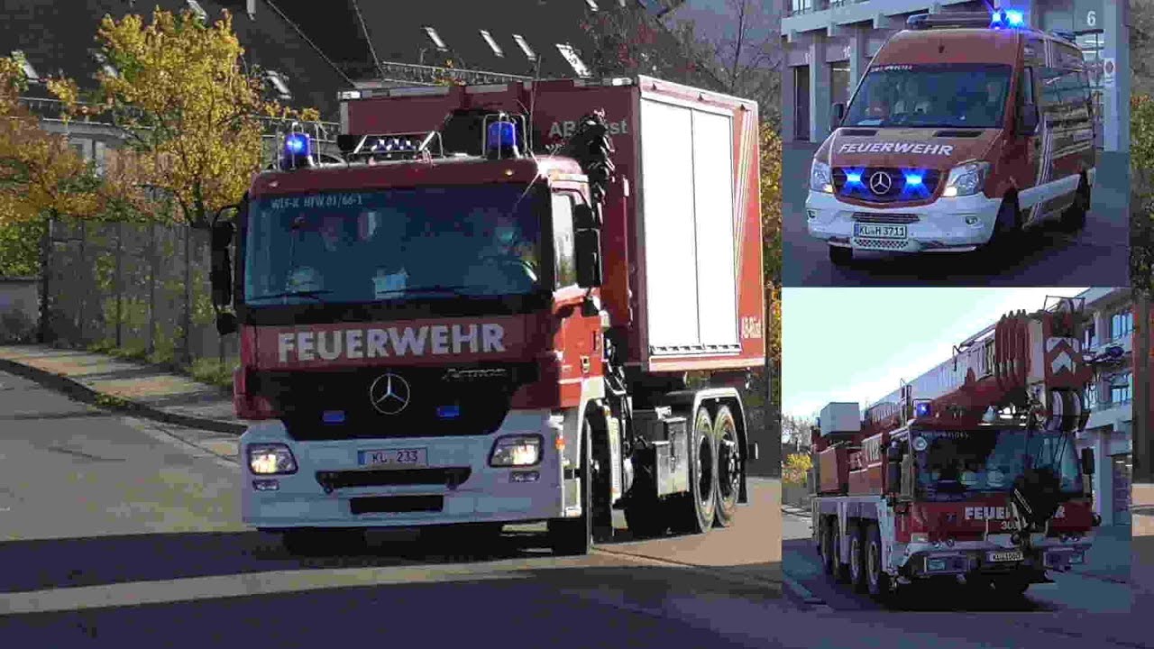 [Kraneinheit] Einsatzfahrten BF Kaiserslautern zur überörtlichen Hilfeleistung