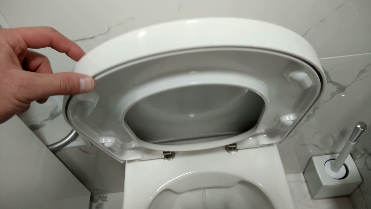 Тестирование Villeroy boch Avento 5656HR01 подвесной безободковый унитаз directflush Виллерой Авенто