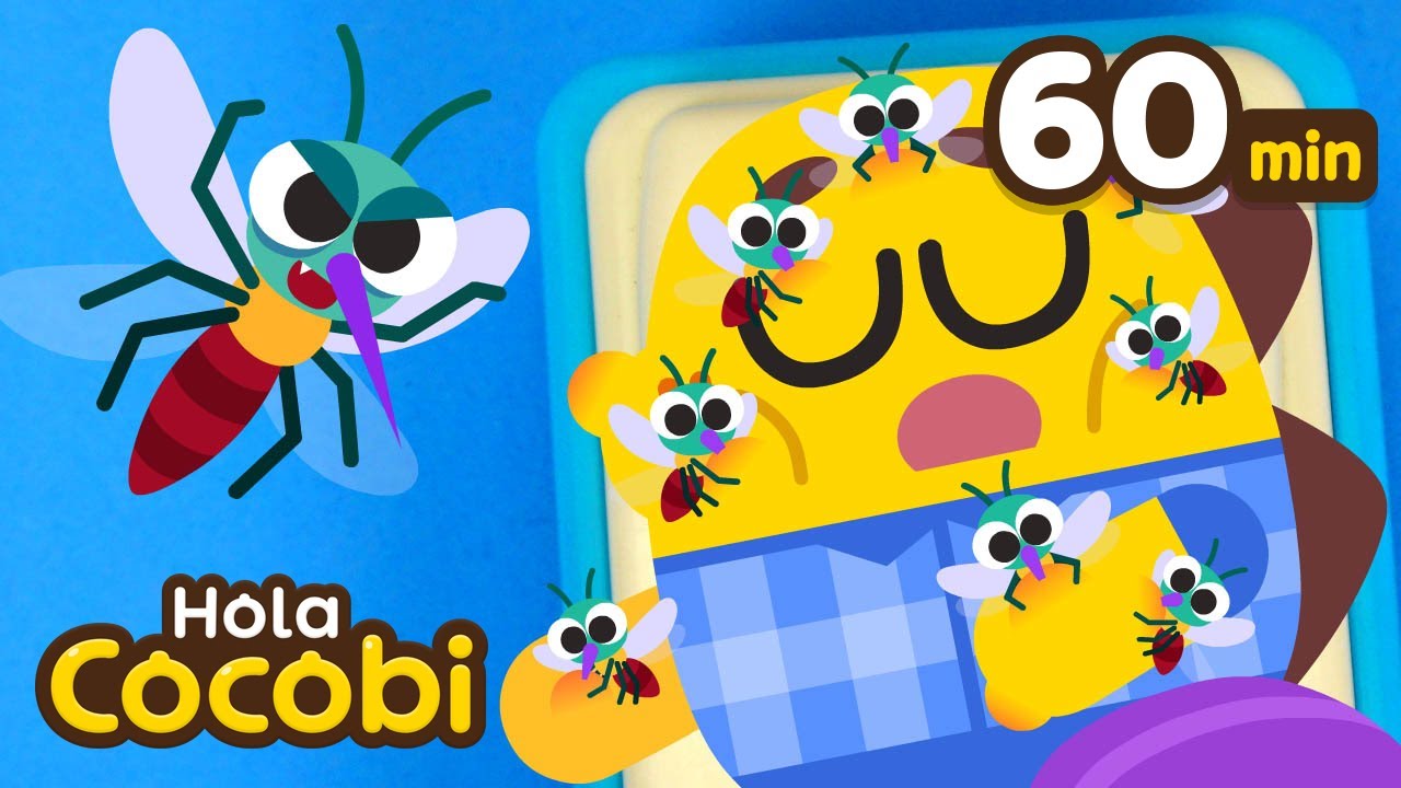 Mosquitos Pica🦟Canciones para Niños | Compilación | Kids Song | Hola Cocobi