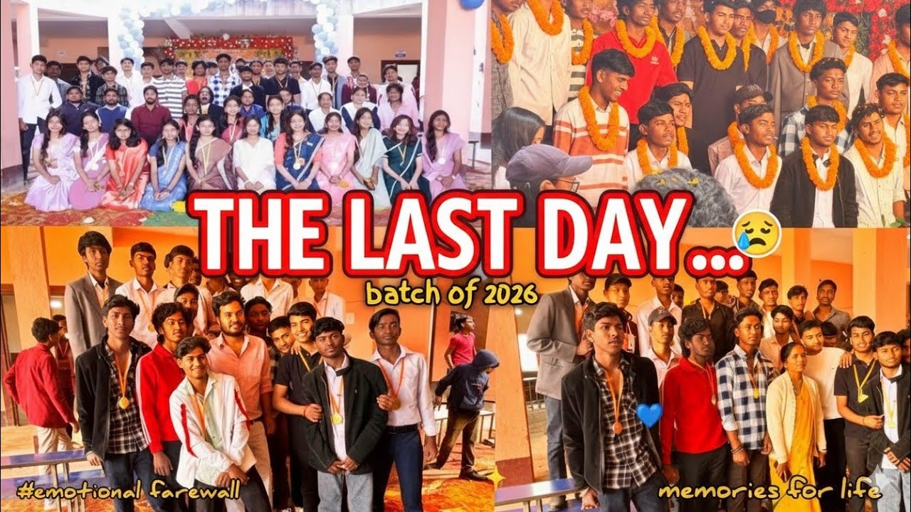  The Last day #farewell #farewell2026 #school #class10farewell 
