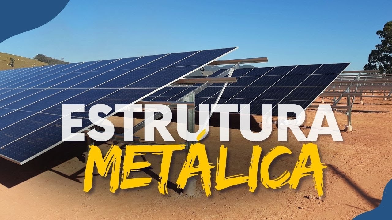 Estrutura Metálica Usina Fotovoltaica