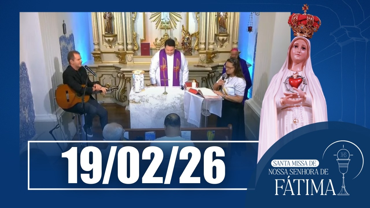 Santa Missa na Capela Nossa Senhora de Fátima | 19/02/26 - Dom Fernando Figueiredo