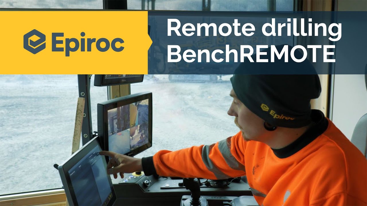 Remote drilling with SmartROC D65 and BenchREMOTE