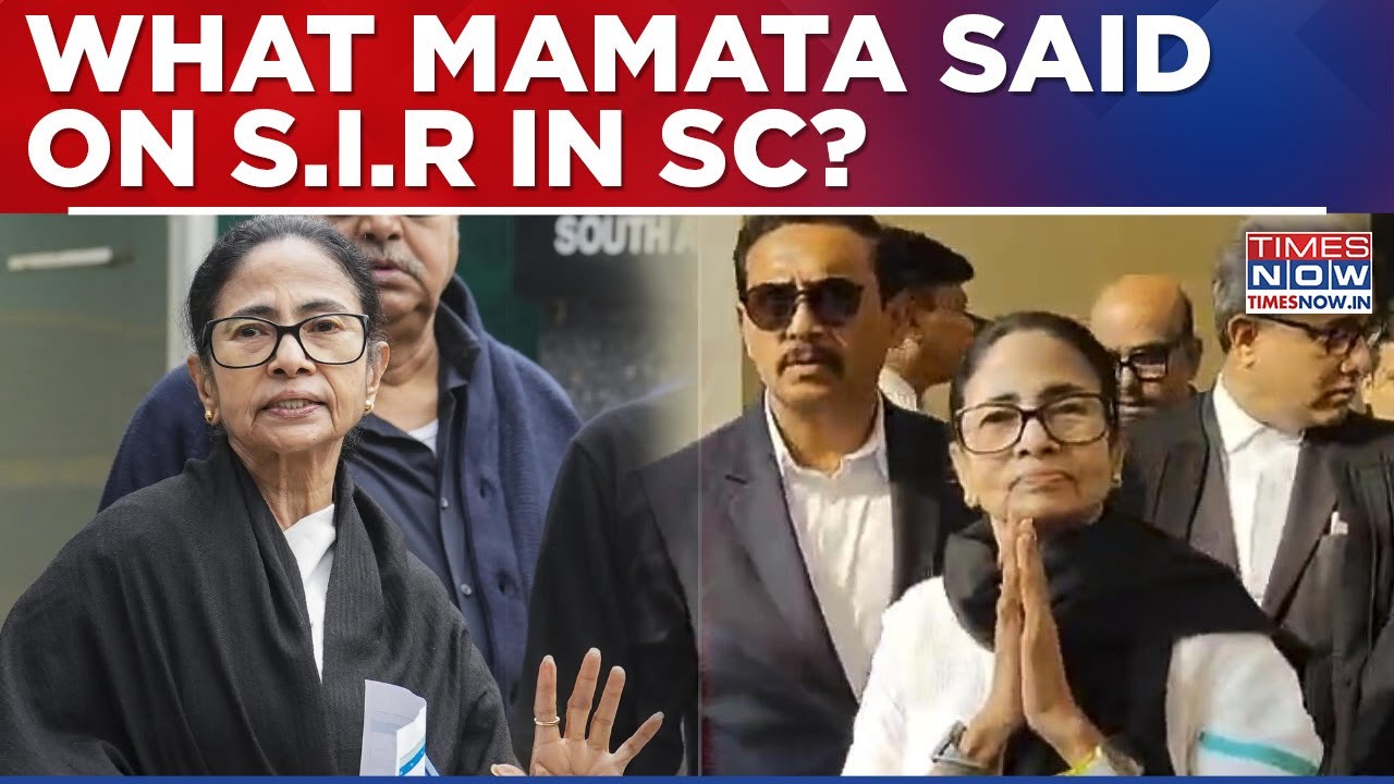 Mamata Argues SIR Case In Supreme Court Herself, Raises Serious Questions, Here's What 'Didi' Asked?