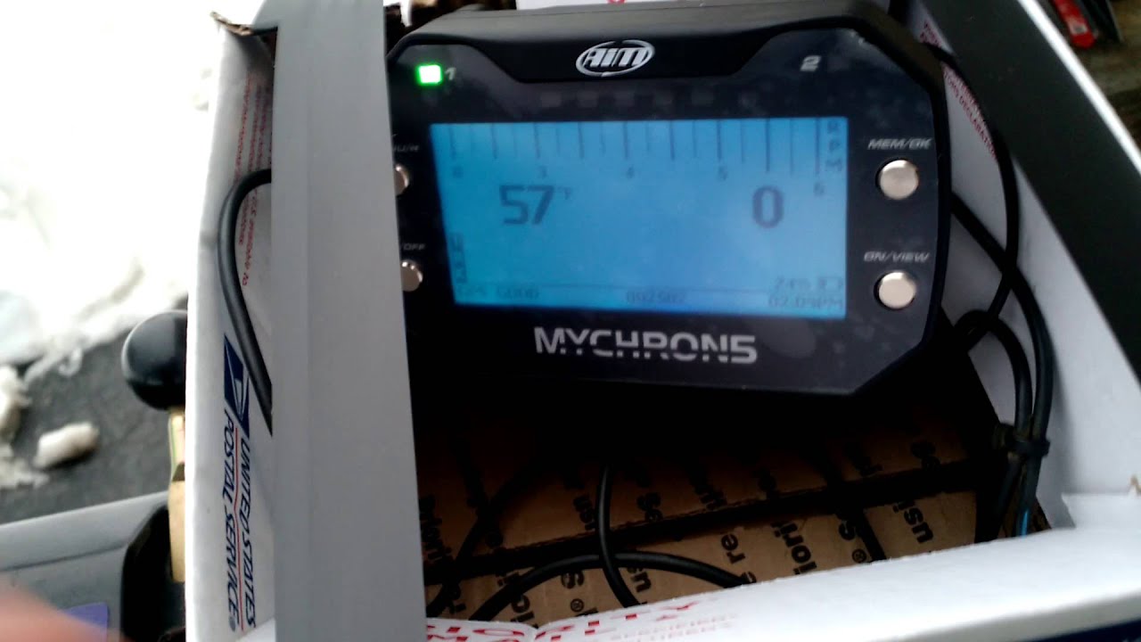 Data logging your snow blower with a MyChron 5