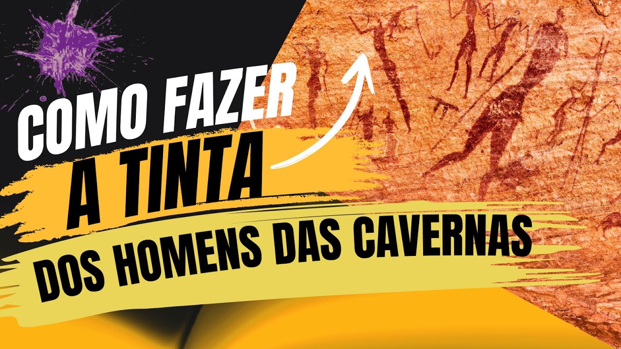 REVELADO O SEGREDO: como fazer, passo a passo, a tinta das pinturas dos homens das cavernas