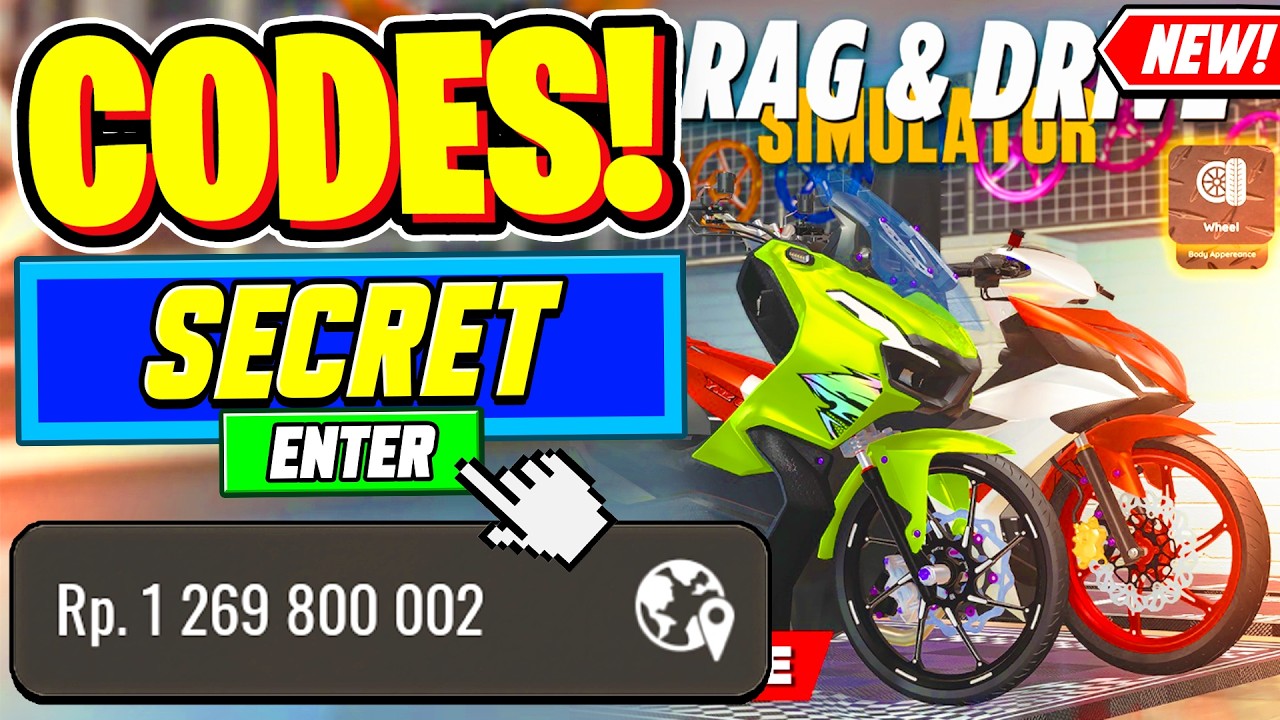 ⚠️Новые⚠️ ВСЕ РАБОЧИЕ КОДЫ ОБНОВЛЕНИЯ для Drag Drive Simulator 2026 &mdash; Коды для Roblox Drag Drive ...