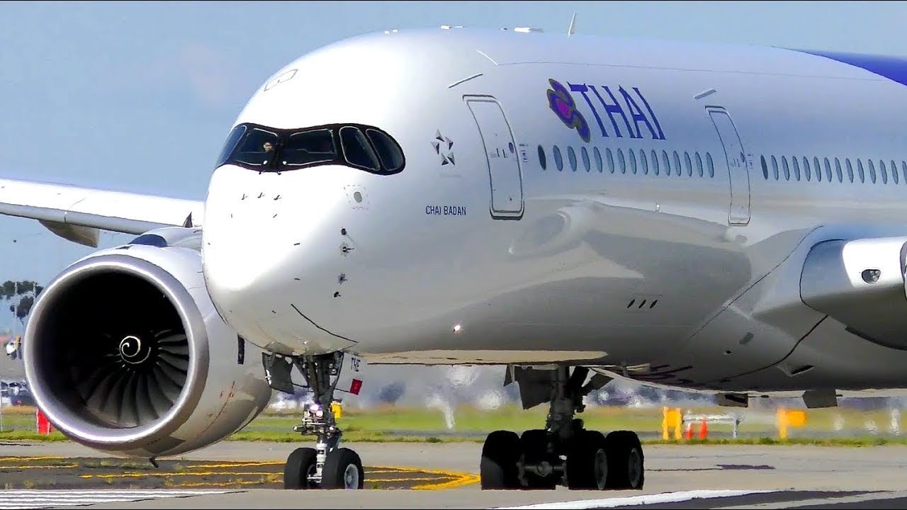 POWERFUL Airbus A350 CLOSE-UP Takeoffs | Melbourne Airport Plane Spotting