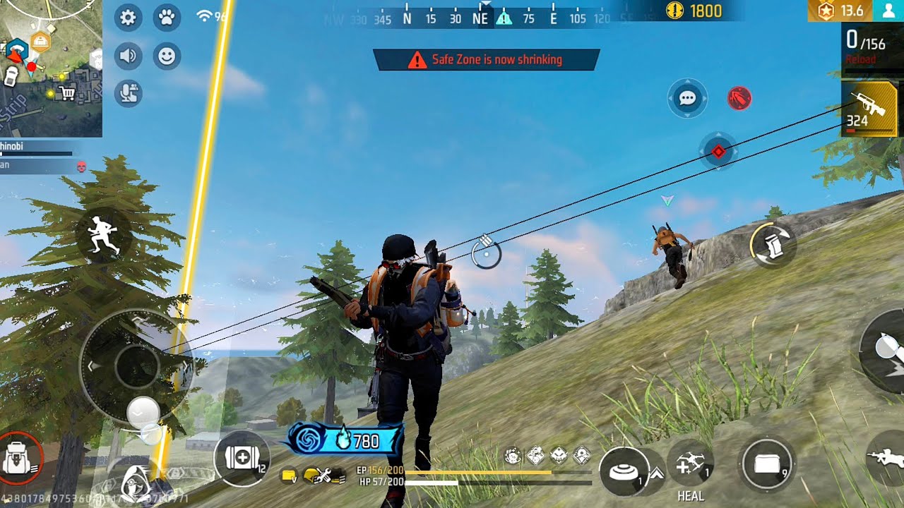 Free Fire Max - 11 Kills Ranked Destruction 💀