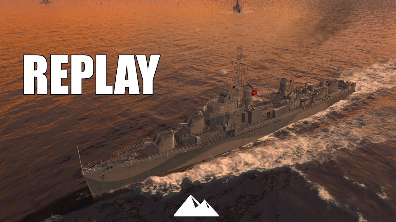 GEARING, Torpedowahnsinn auf 16,5km! - World of Warships | [Replay] [Deutsch] [60fps]