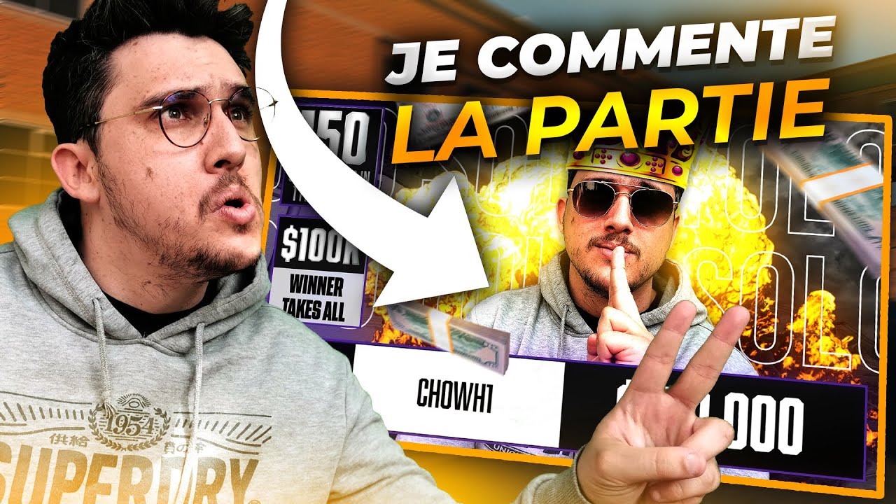 JE COMMENTE MA VICTOIRE AU WSOW SOLO YOLO 🎤