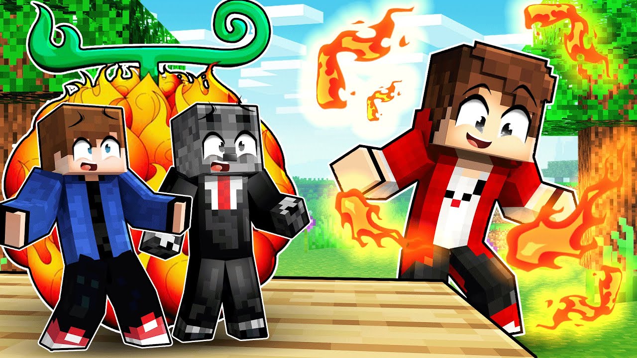 Esconde-Esconde de One Piece COMPETITIVO com FUSÕES de Devil Fruits no Minecraft