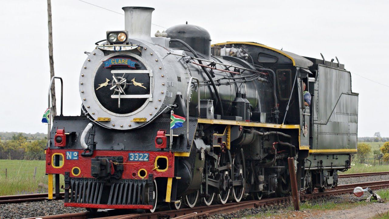 CRC Class 19D 3322 'Clare' - Cape Town To Mamre - 24 September 2024