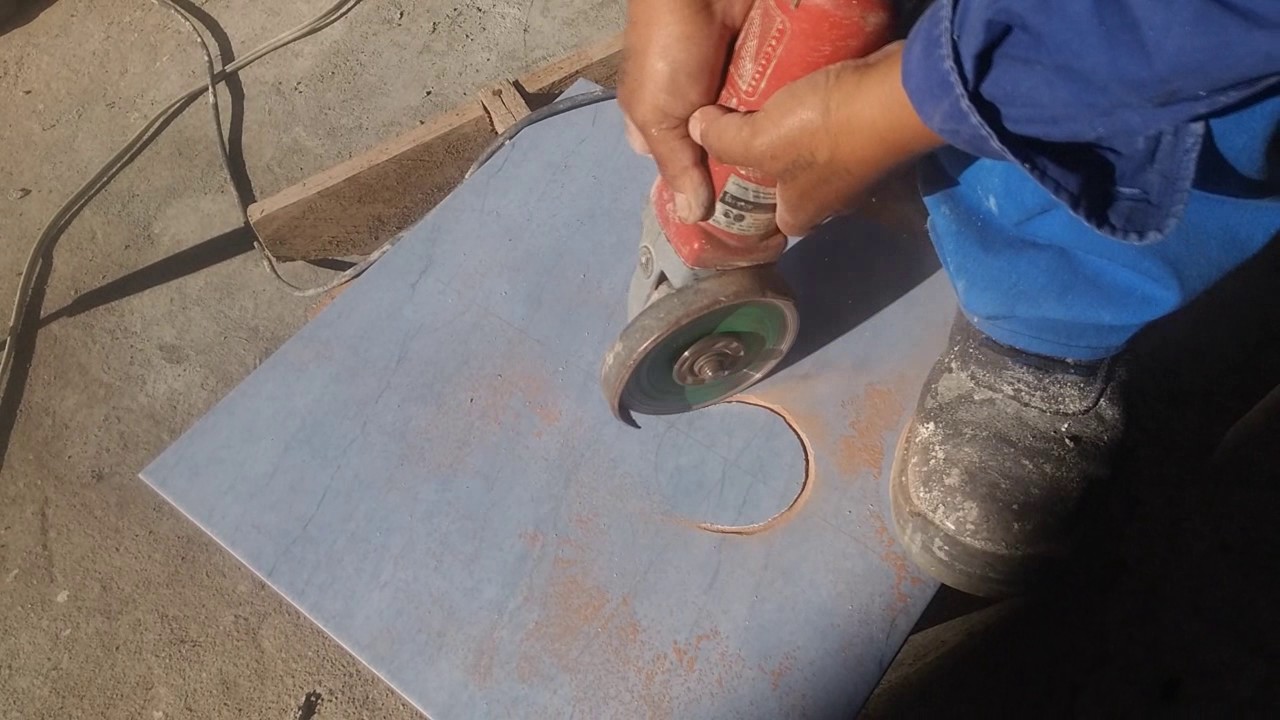 COMO HACER UN AGUJERO REDONDO EN LA CERÁMICA