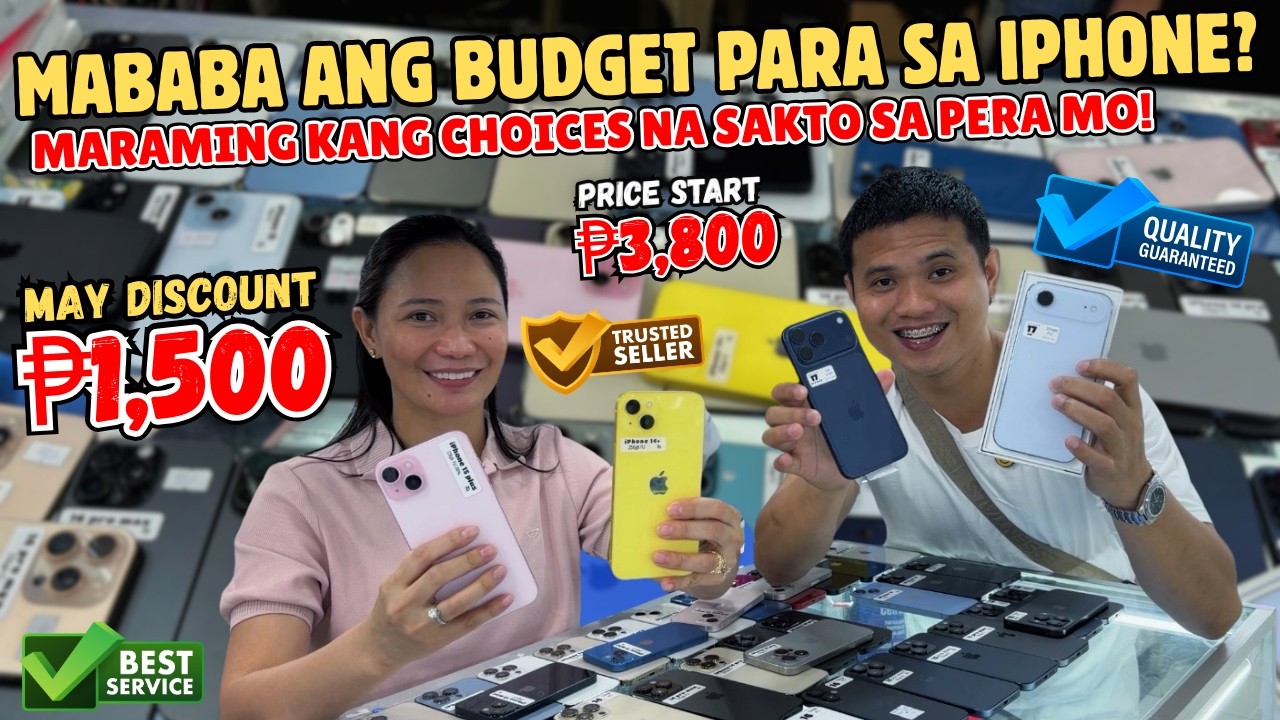 Murang Low Ang Presyo ng IPhone + May ₱1,500 Discount and Freebies,  Sulit Deals!
